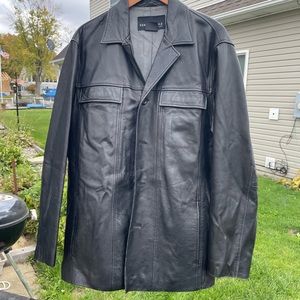 Kenneth Cole New York Leather Jacket